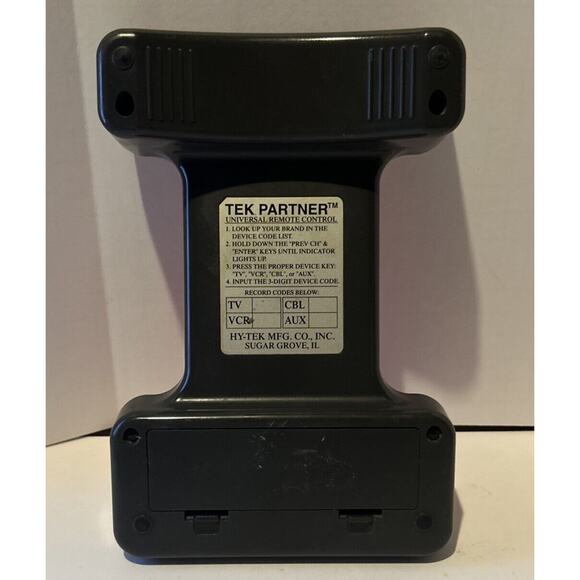 Tek Partner EXTRA LARGE Lighted Button Universal‎ Remote BW-0561-RD - Picture 2 of 2